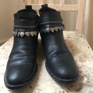 Freda Salvador star jodhpur ankle bootie